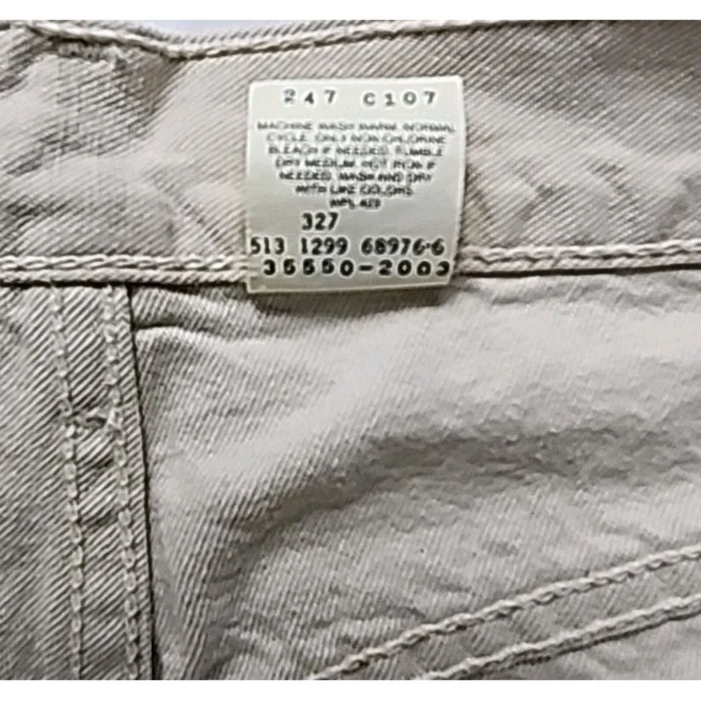 VTG Y2K‎ Levi's Jeans 550 Relaxed Fit Men's 36 Denim Shorts Tan Classic Cool EUC